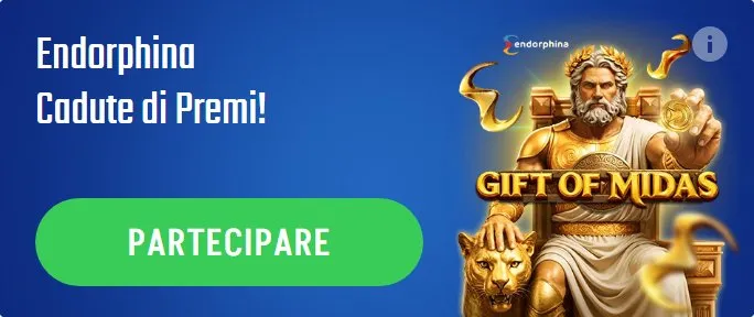 13 endorphina cadute di premi